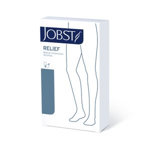  JOBST Medias de compresión para hombres hasta la rodilla, con  puntera cerrada, extra firmes para comodidad durante todo el día para  hombres, clase de compresión, 20-30 (paquete de 2) : Salud