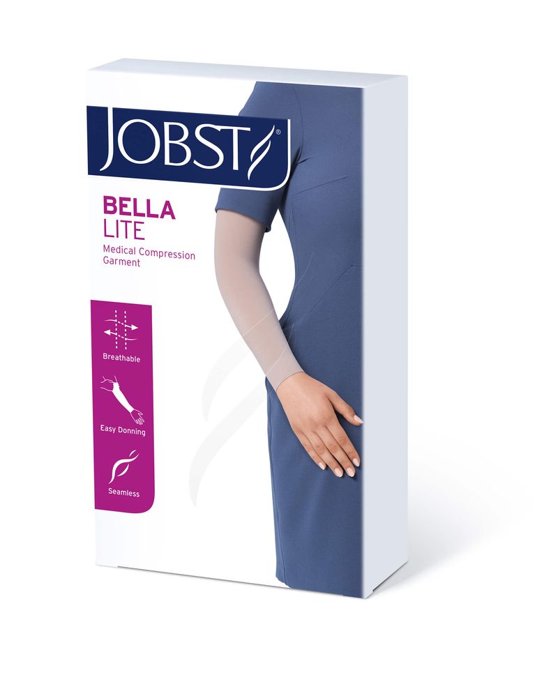 JOBST_BellaLiteArmsleeve_Packshot_SideviewFront3D